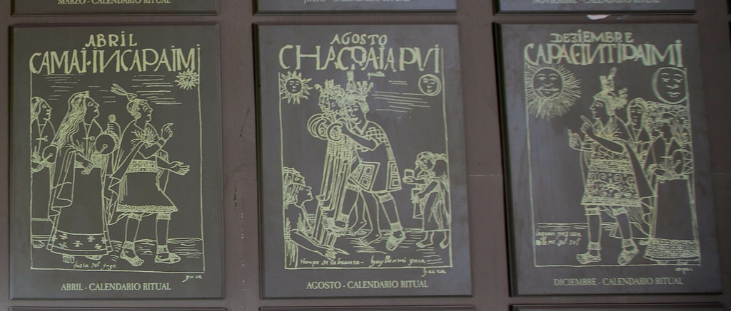 A wall calendar