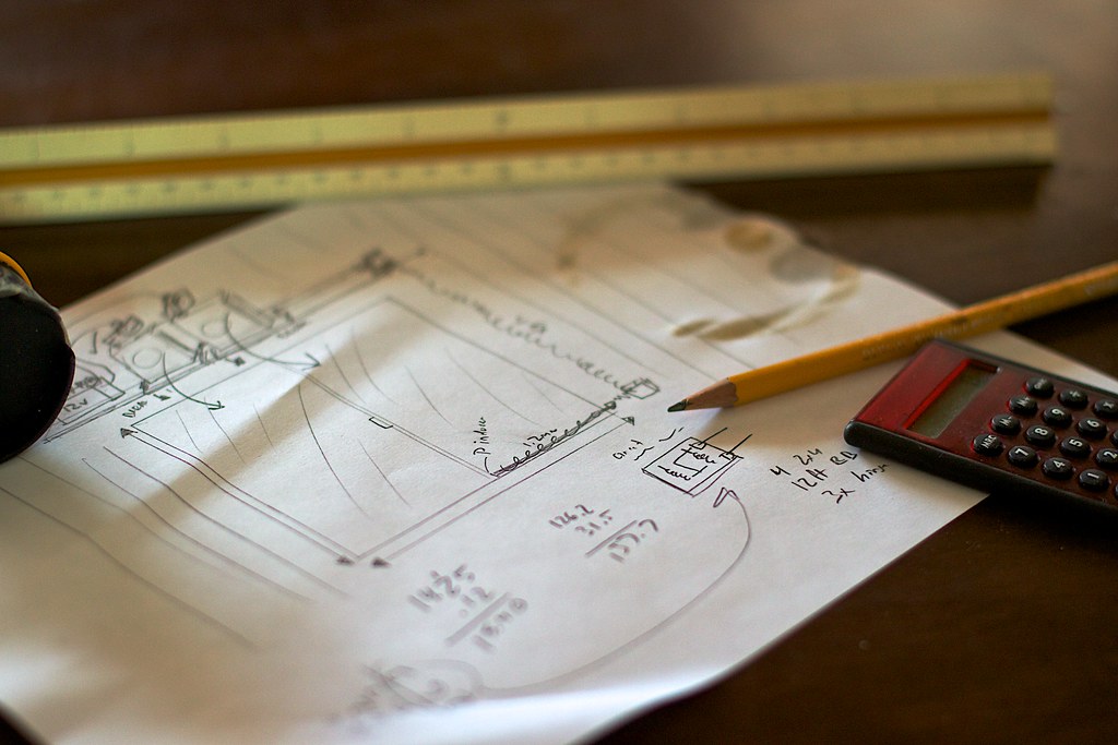 An insurance document on a table
