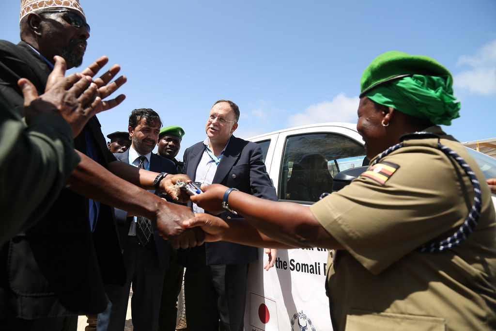 Car keys handover